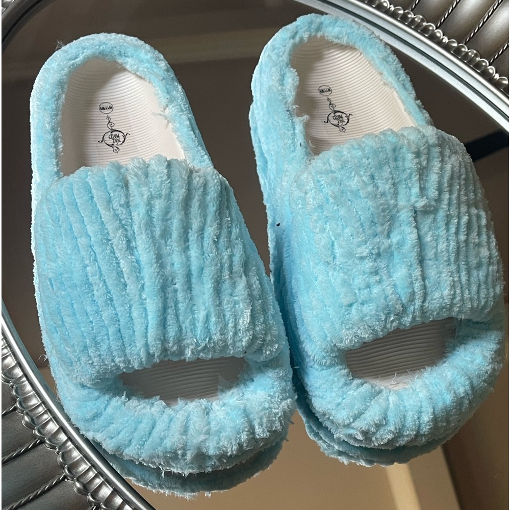 Baby Blue Slippers